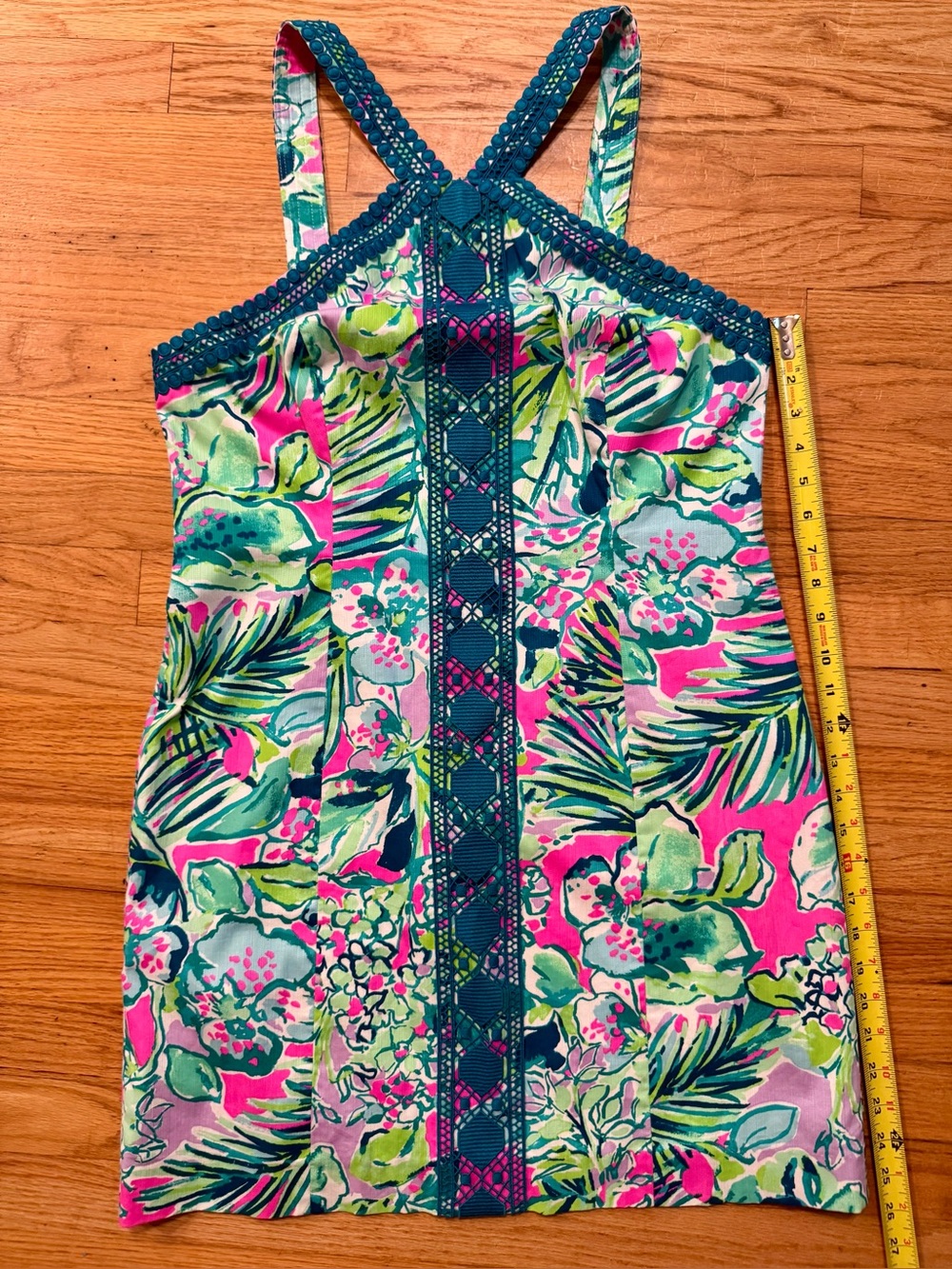 Lilly Pulitzer Vena Stretch Shift Dress – Early Bloomer – Size 12 – NWOT - Picture 6 of 9